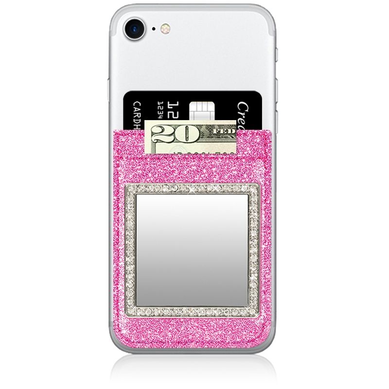 iDecoz Phone Pocket - Glitter Pink