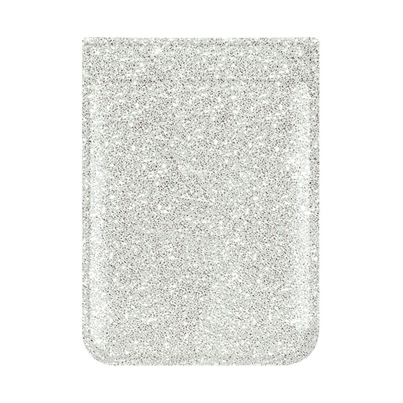 Phone Pocket - Glitter Silver