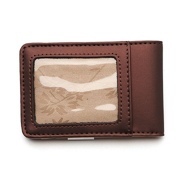 iPraves Money Clip Wallet - Brown