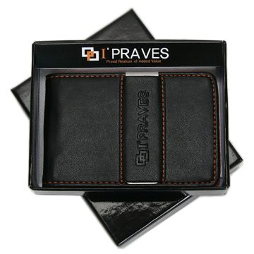 iPraves iPraves - Black/Orange Dots