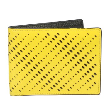 J.FOLD Reverb Leather Wallet - Yellow