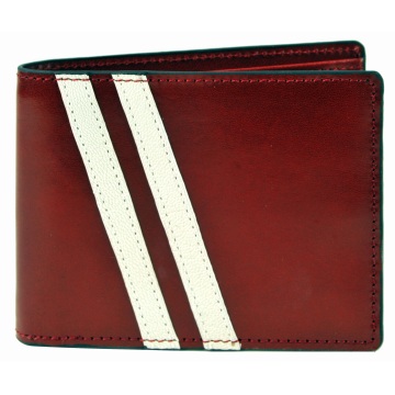 J.FOLD Roadster Leather Wallet - Red