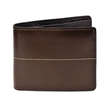 J.FOLD Thunderbird Leather Wallet - Brown