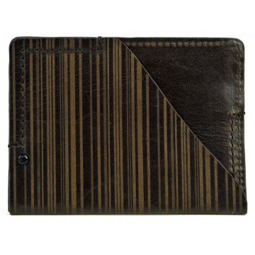 J.FOLD Flat Carrier Leather Wallet - Brown