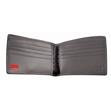 J.FOLD Reverb Leather Wallet - Grey