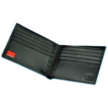 J.FOLD Thunderbird Leather Wallet - Black