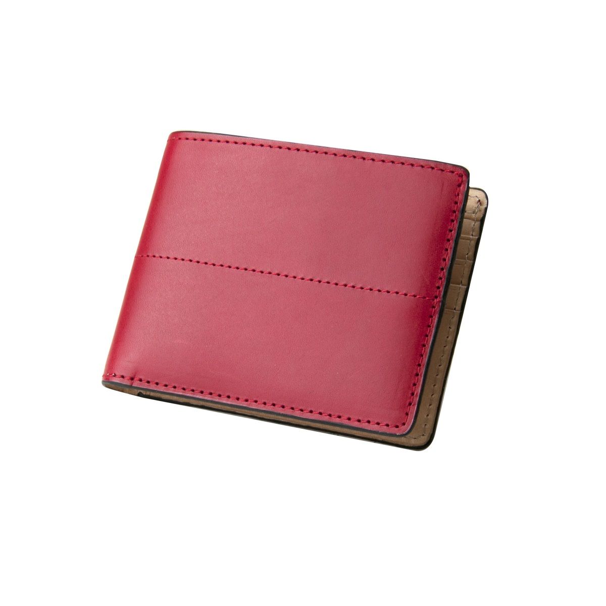 J.FOLD Thunderbird Leather Wallet - Red