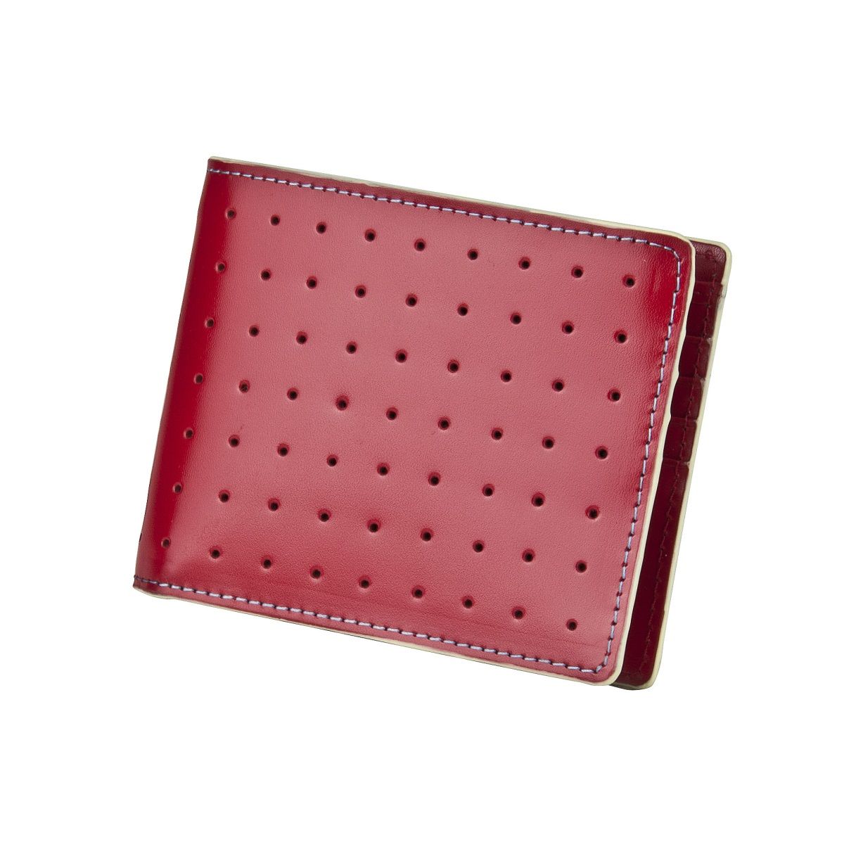 J.FOLD Loungemaster Leather Wallet  - Red