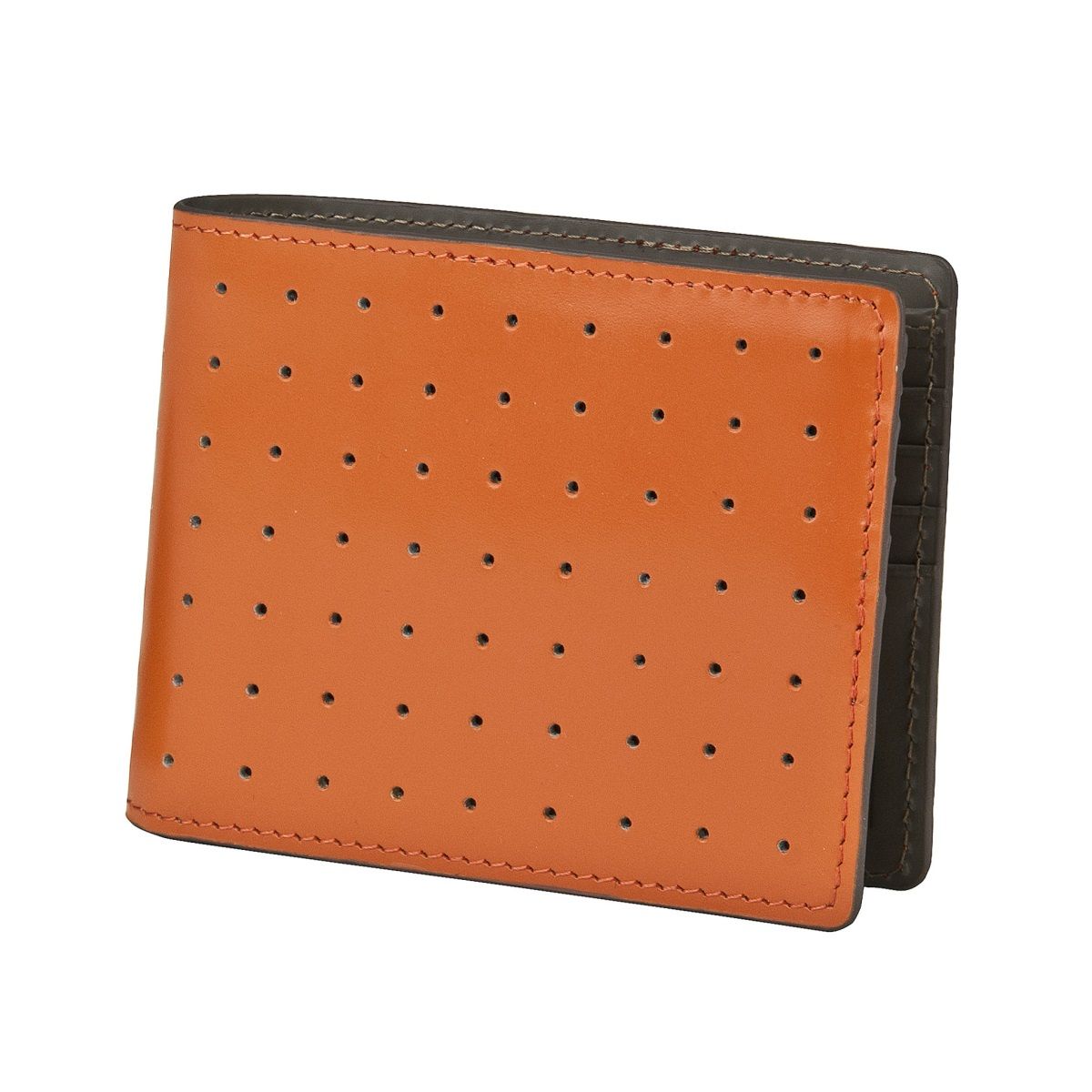 J.FOLD Loungemaster Leather Wallet  - Orange