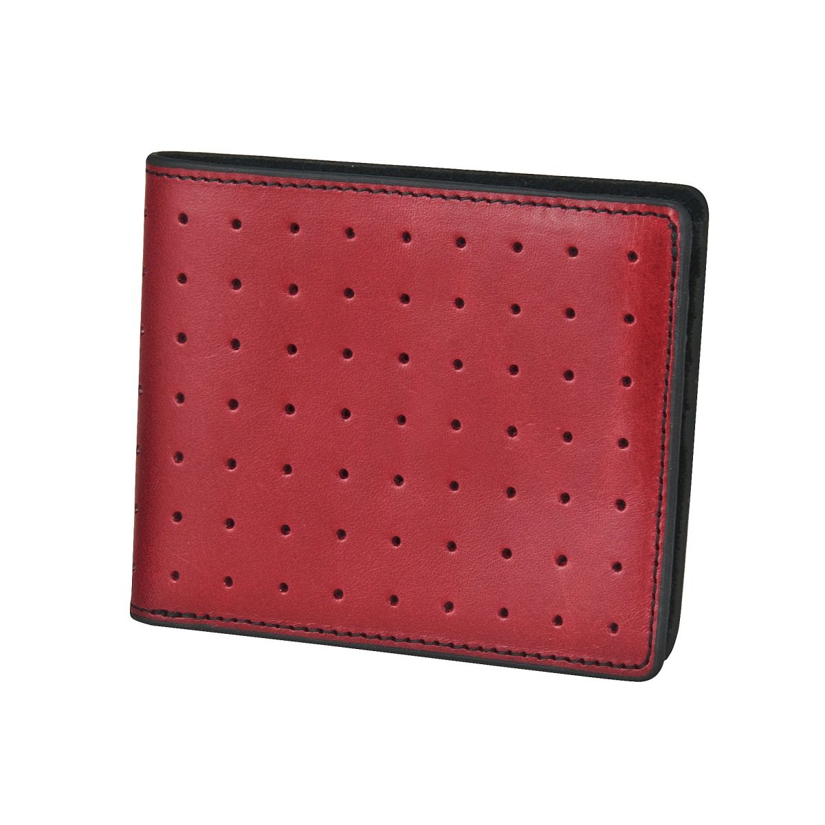 J.FOLD Loungemaster Leather Wallet  - Red