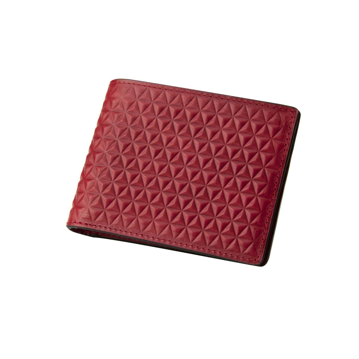 J.FOLD Tetra Leather Wallet - Red