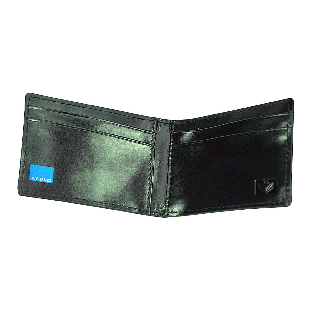 J.FOLD Flip Clip Wallet - Black