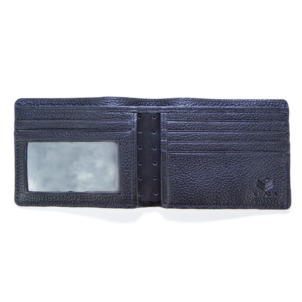 J.FOLD Loungemaster Leather Wallet  - Black