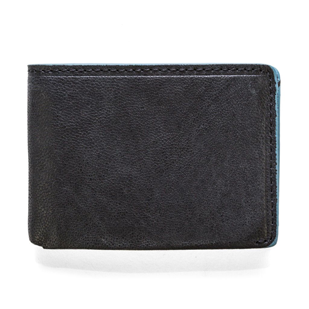 J.FOLD Leather Wallet Fader - Black