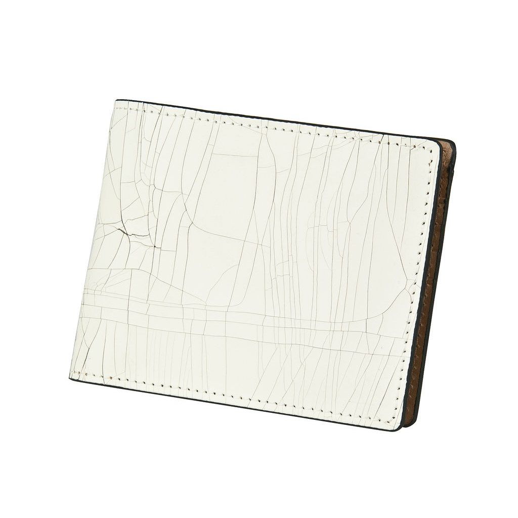 J.FOLD Leather Wallet Havana - Ivory