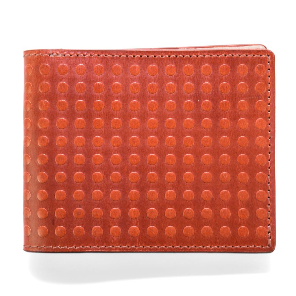 J.FOLD Altrus Leather Wallet - Dark Red