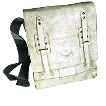 J.FOLD Super Rare Messenger Leather Bag - White Used