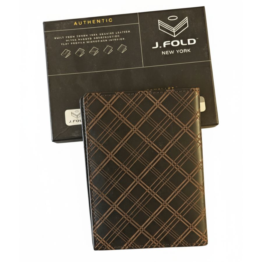 J.FOLD ארנק לדרכון דגם Passport Carrier - שחור