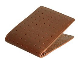 J.FOLD Loungemaster Leather Wallet  - Brown