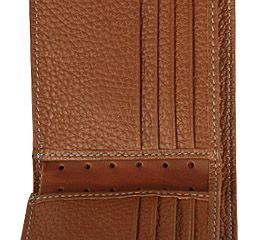 J.FOLD Loungemaster Leather Wallet  - Brown