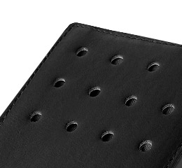 J.FOLD V-Twelve Leather Wallet - Black