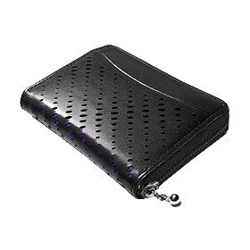 J.FOLD Hemi Zip Wallet - Black