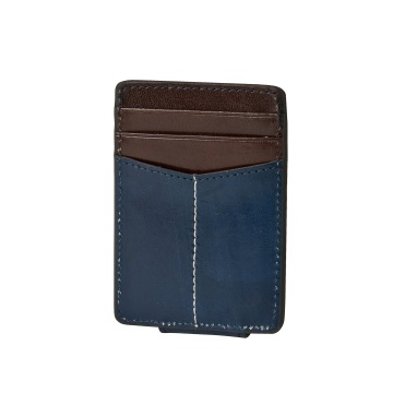 J.FOLD Magnetic Money Clip Wallet - Cobalt