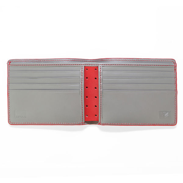 J.FOLD Altrus Leather Wallet - Light Grey