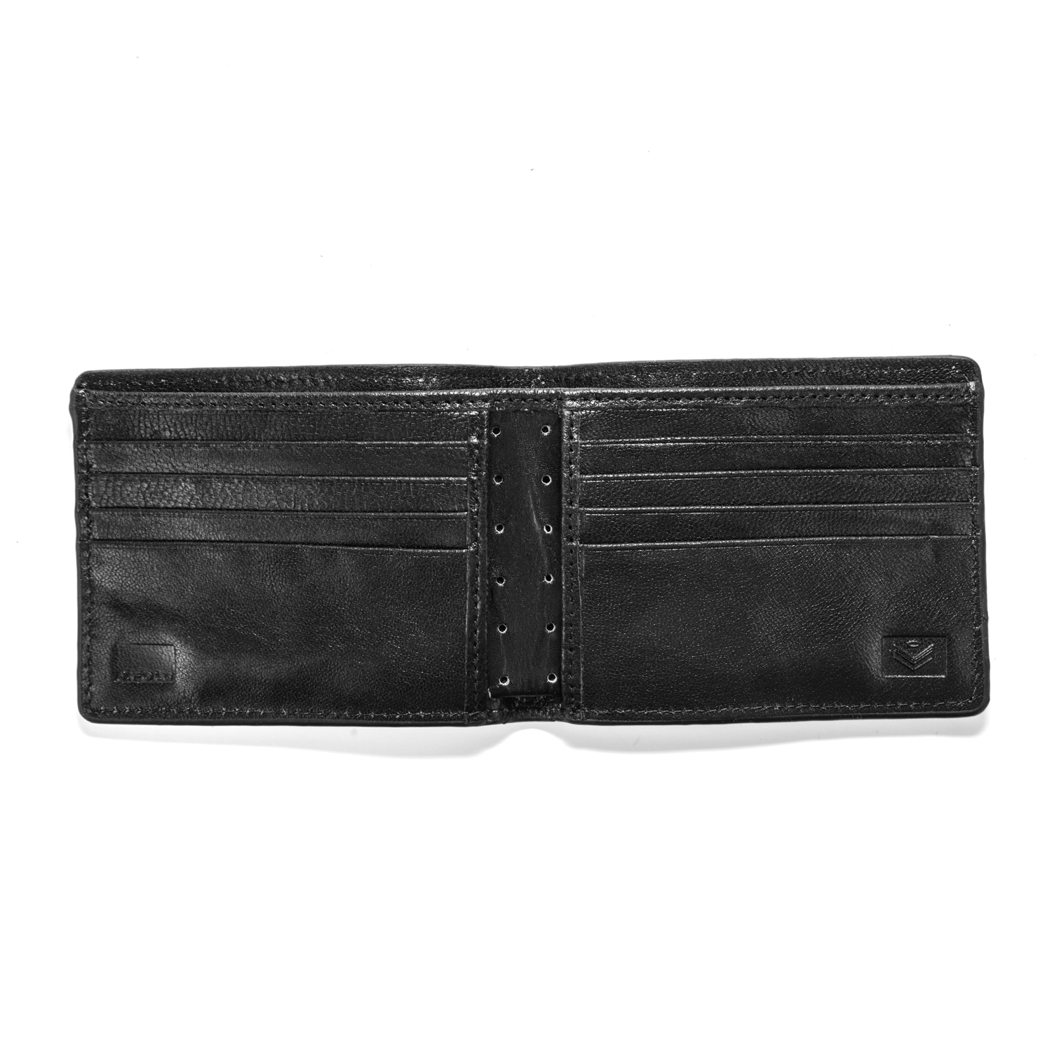 J.FOLD Leather Wallet Havana - Black