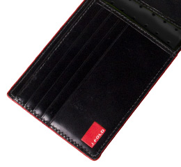 J.FOLD Roadster Leather Wallet - Black