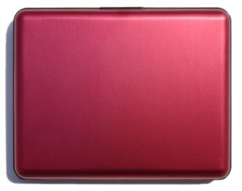 OGON Aluminum Wallet Big - Red