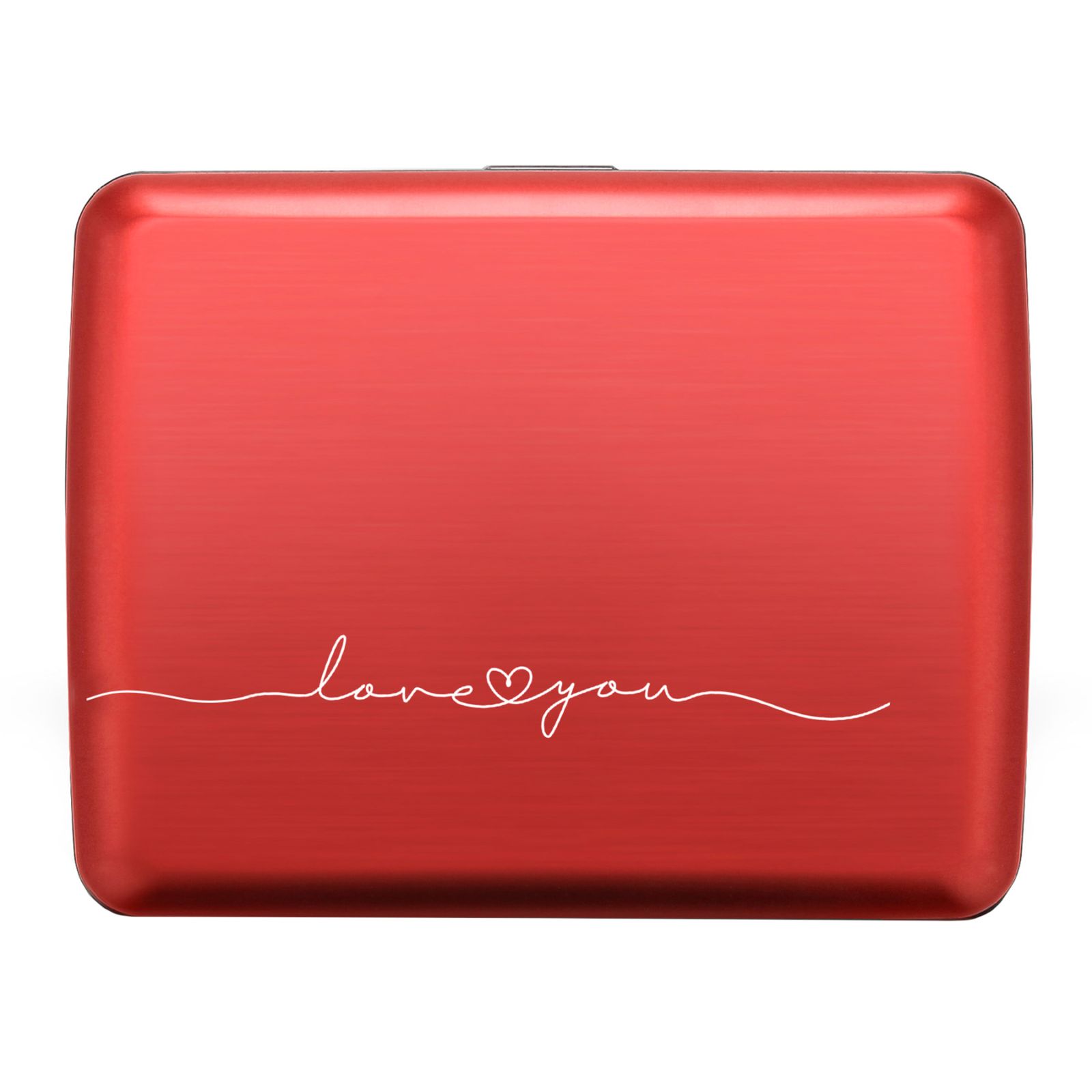 OGON Aluminum Wallet Smart Case V2.0 Large - Red Love