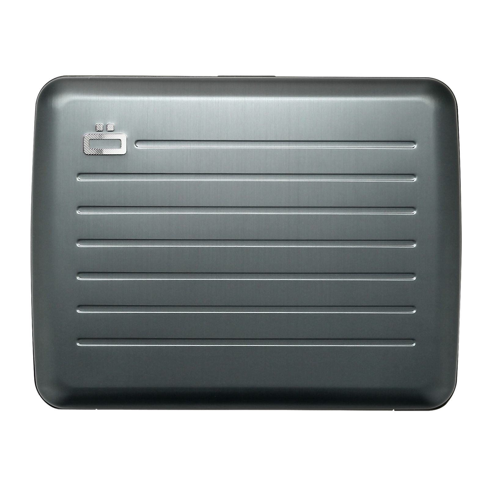 Aluminum Wallet Smart Case V2.0 Large - Platunium