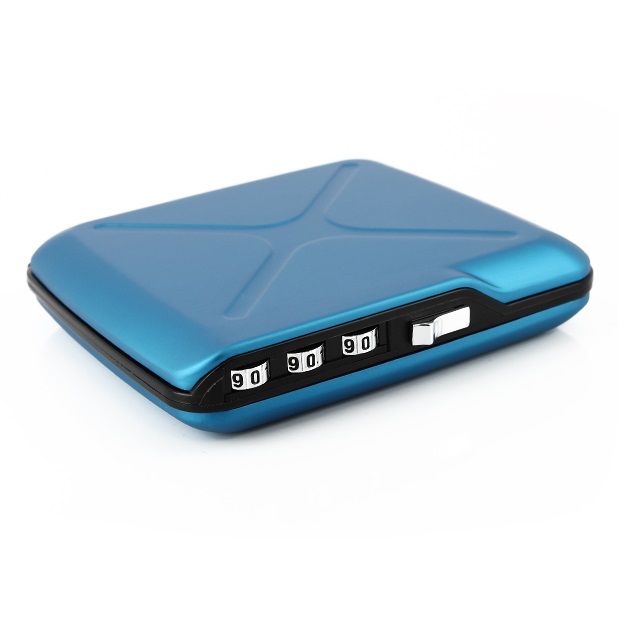 OGON Mini Safe Code Wallet - Blue