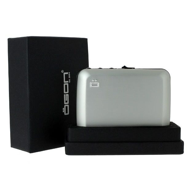 OGON Mini Safe Code Wallet - Silver