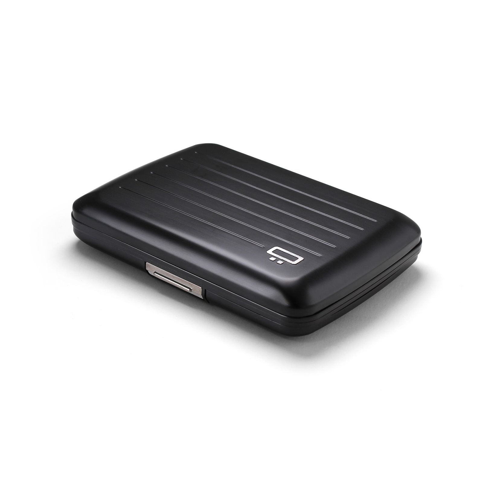 OGON Aluminum Wallet Smart Case V2.0 - Black