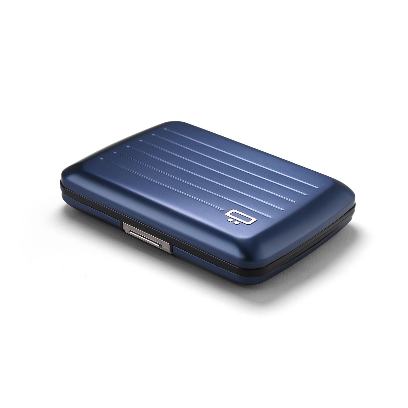 OGON Aluminum Wallet Smart Case V2.0 - Navy Blue | Wallets Online