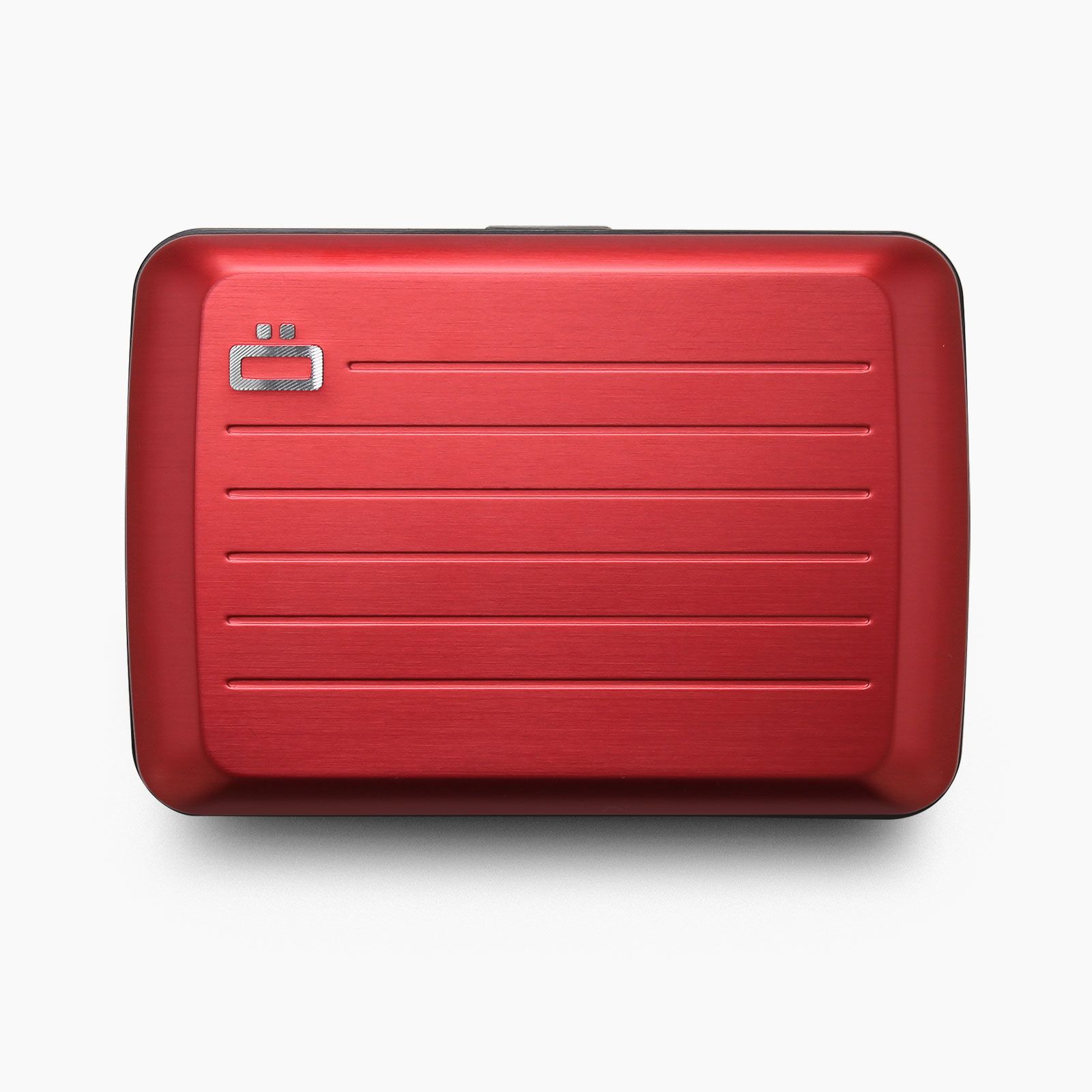 OGON Aluminum Wallet Smart Case V2.0 - Red