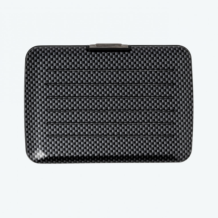 OGON Aluminum Wallet Water Resistant V2.0 - Carbon Taffeta