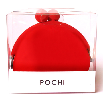 POCHI Silicone Coin Wallet - Red