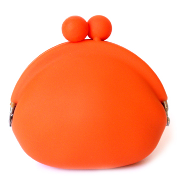 POCHI Silicone Coin Wallet - Orange