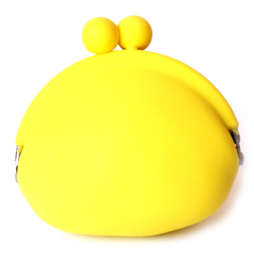 POCHI Silicone Coin Wallet - Yellow