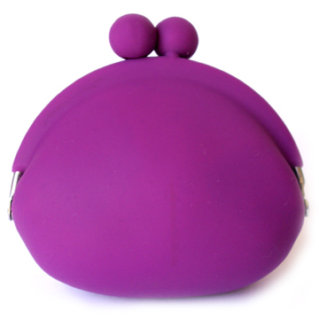 POCHI Silicone Coin Wallet - Purple