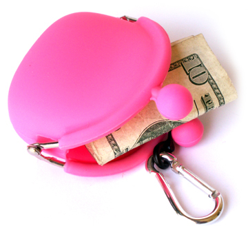 POCHI Silicone Wallet POCHIBI - Pink