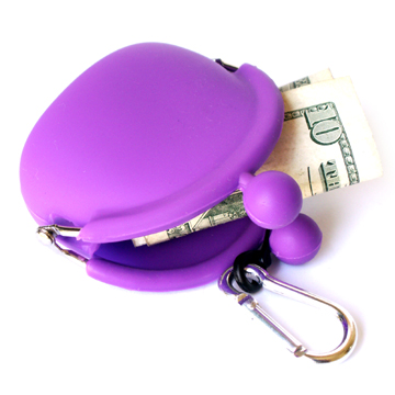 POCHI Silicone Wallet POCHIBI - Purple