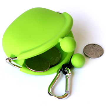 POCHI Silicone Wallet POCHIBI - Green