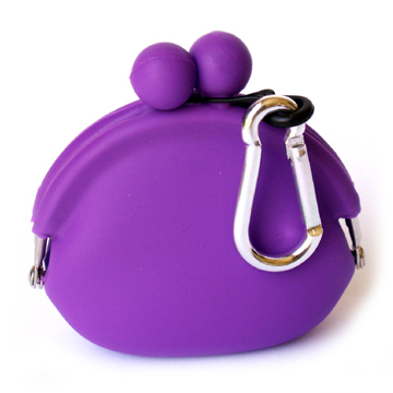 POCHI Silicone Wallet POCHIBI - Purple