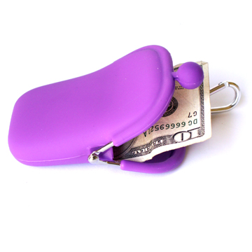 POCHI Silicone Wallet POCHIBII - Purple