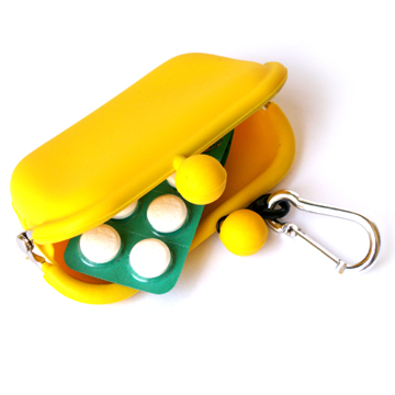 POCHI Silicone Wallet POCHIBII - Yellow