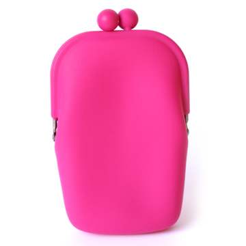 POCHI Silicone Wallet POCHII - Fuchsia